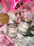 5oz Clear Glass Jar with Wood Lid