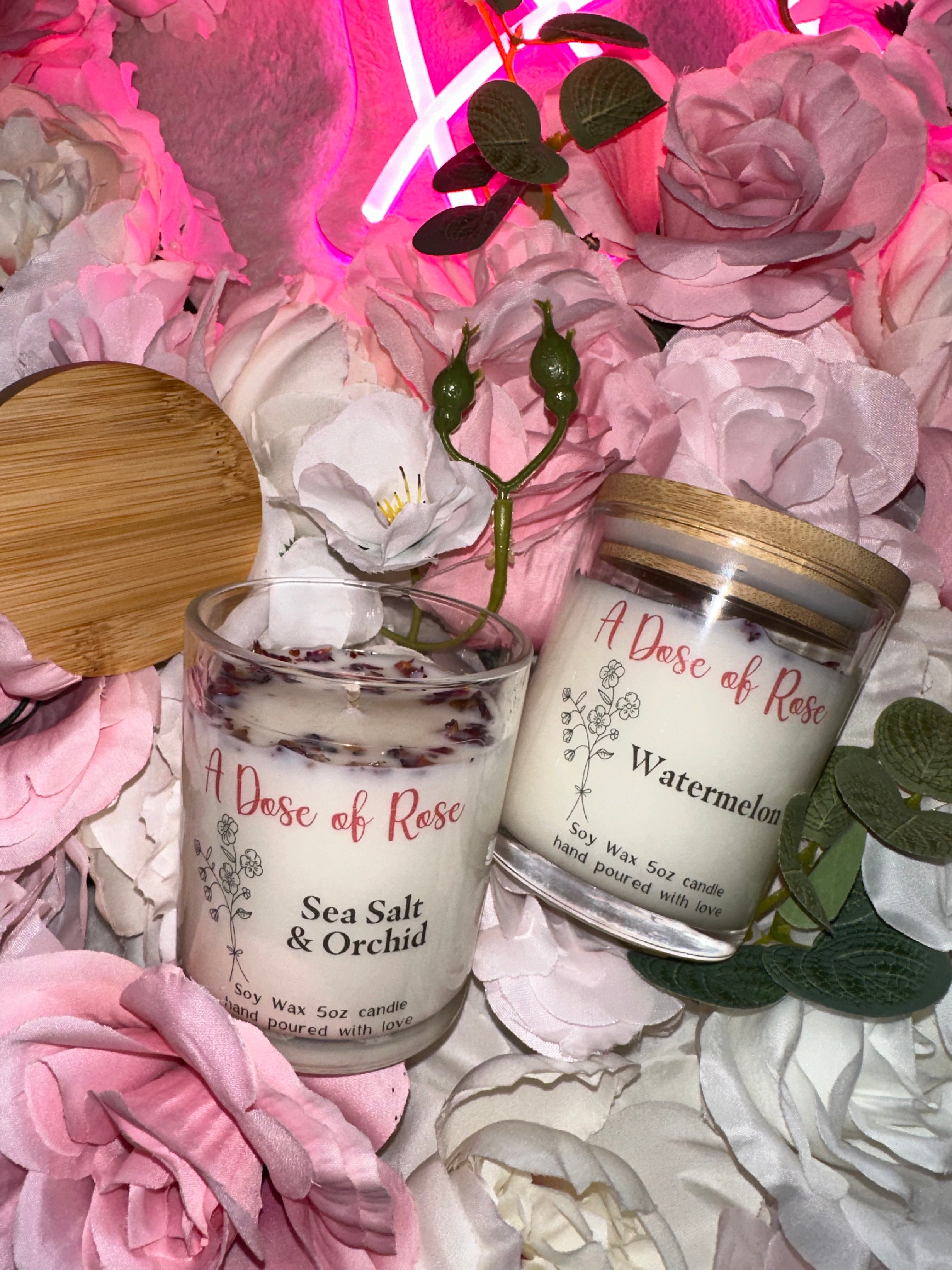 5oz Clear Glass Jar with Wood Lid