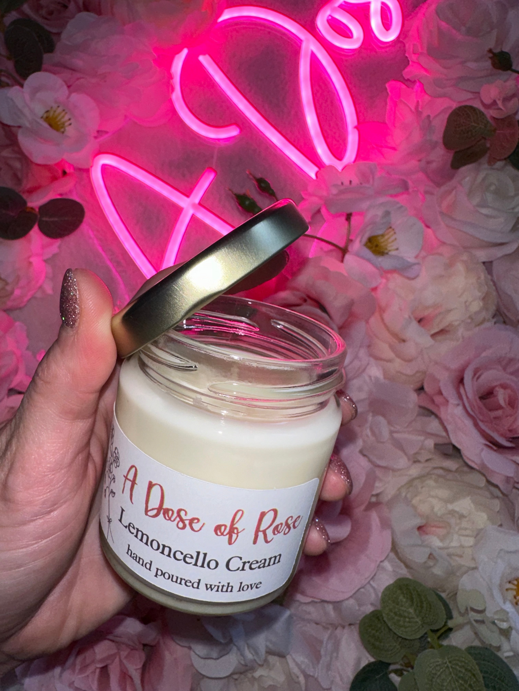 Mini 3.5oz Glass Candle