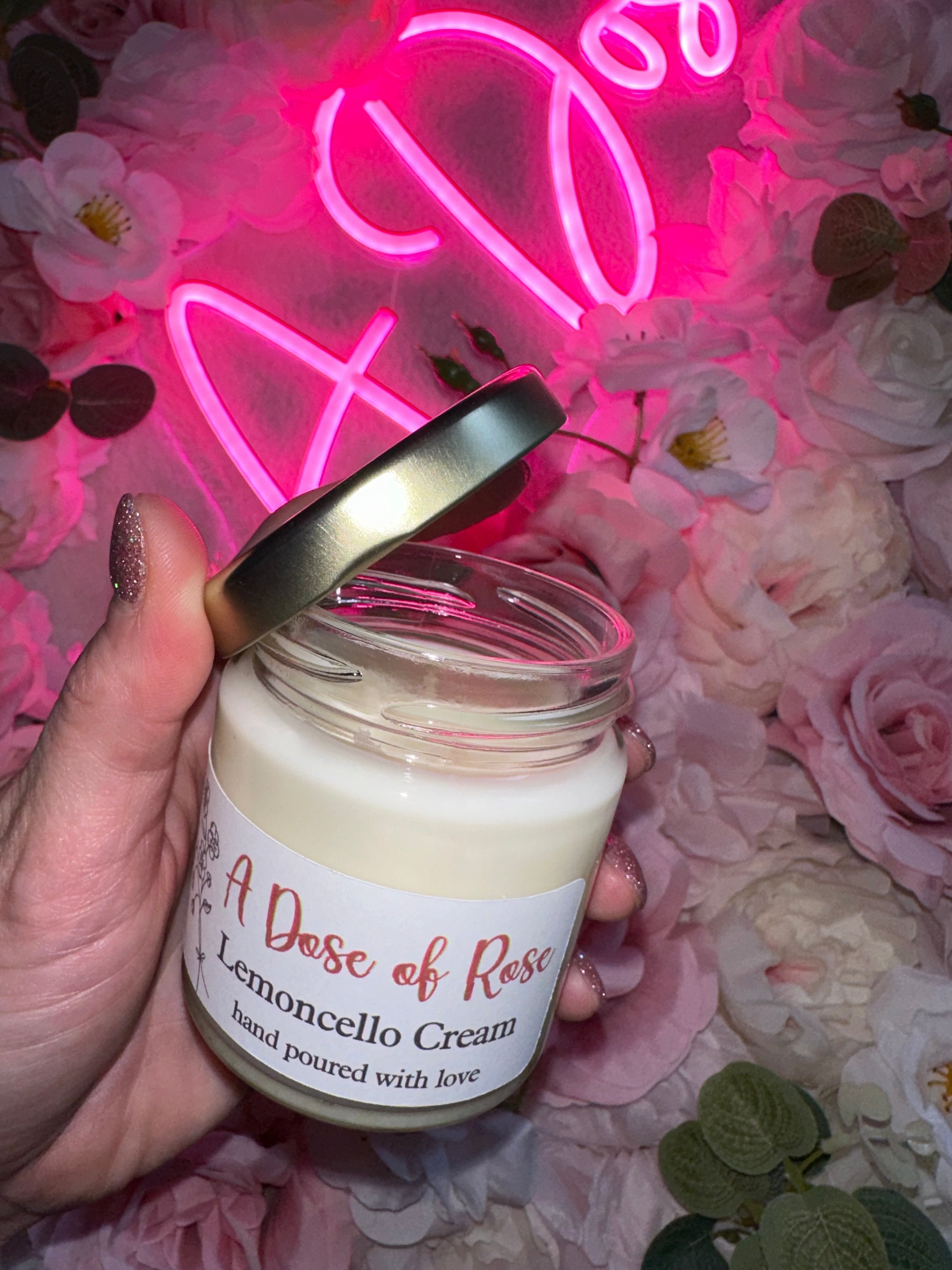 Mini 3.5oz Glass Candle
