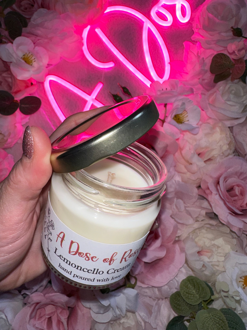 Mini 3.5oz Glass Candle